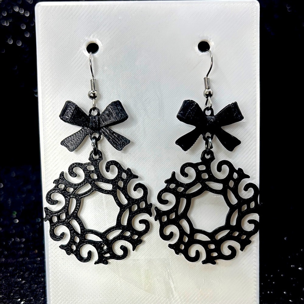 Geo Hoop Earrings